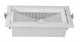 Wall washer 40w rectangle encastrable blanc