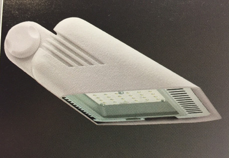 Appareil blanc LED 45W sur tige 80cm pour éclairage d'enseigne 