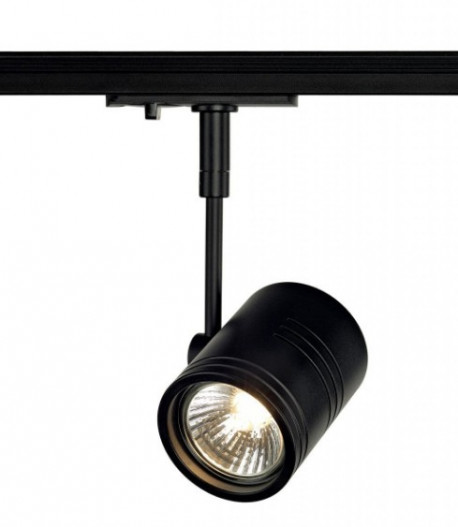 Minispot GU10 rond noir pour Led 230V