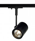 Minispot GU10 rond noir pour Led 230V