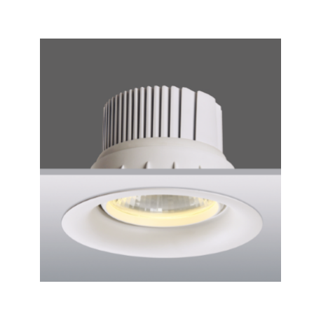 Downlight de précision Moonshadow ø 195 mm / enc 180mm