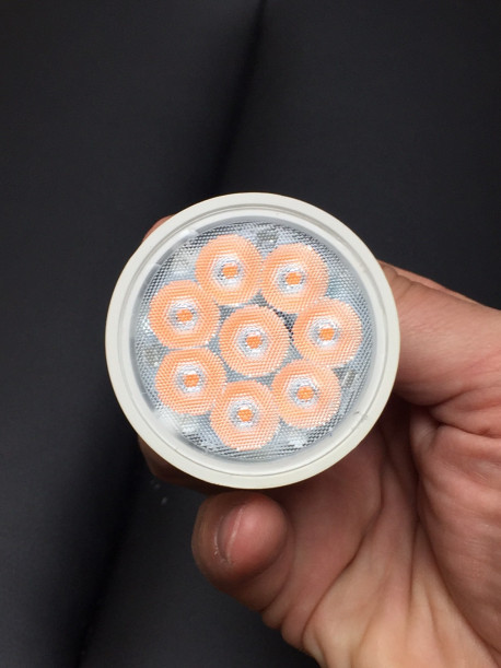 LED GU10 ø51mm MEAT FOOD pour comptoir et amélioration de la couleur 