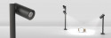 Led Spot 2 x1.5w 4K Alu anodisé design