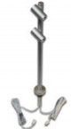Led Spot 2 x1.5w 4K Alu anodisé design